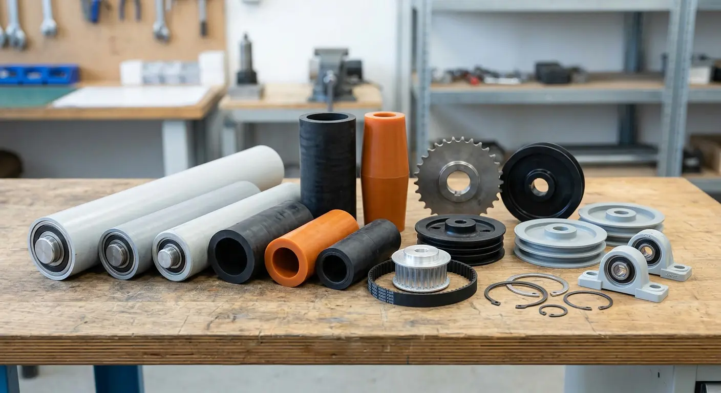 Belt Conveyor Systems: Key Components from a Plastic Parts Manufacturer's Perspective